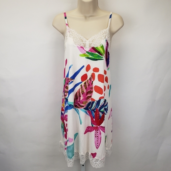 Soma COOL NIGHTS Lace Trim Chemise size XS - Picture 1 of 9